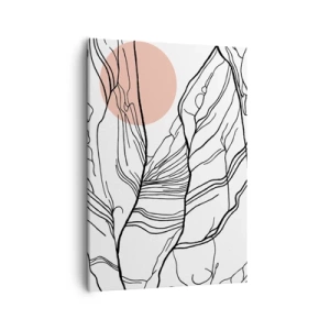 Quadro em tela - Numa rede de galhos - 50x70 cm