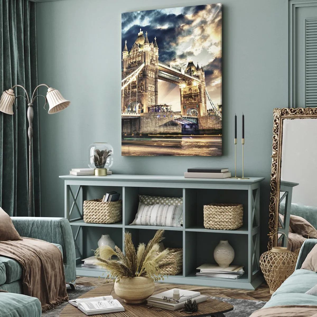 Quadro em tela - Monumento ao Império Vitoriano - 70x100 cm