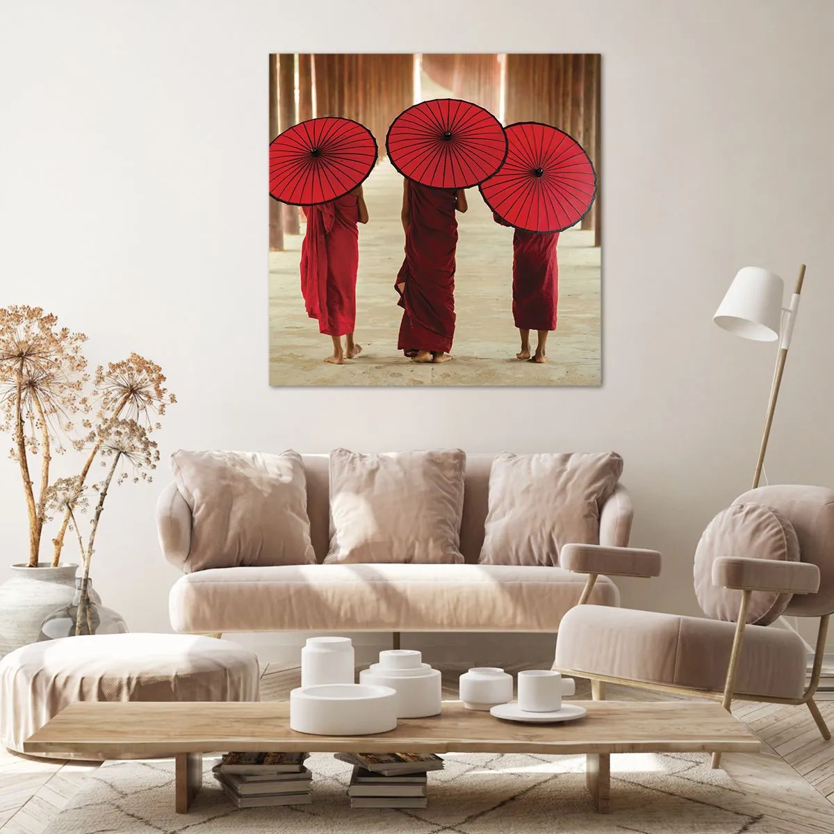 Quadro em tela - A caminho da Terra Pura - 70x70 cm