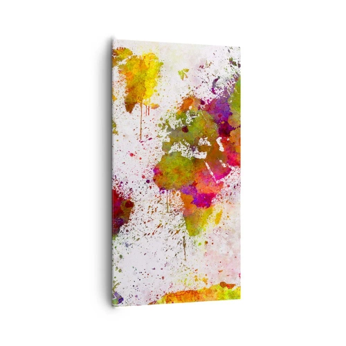 Quadro em tela - De algum modo, resultou assim - 65x120 cm