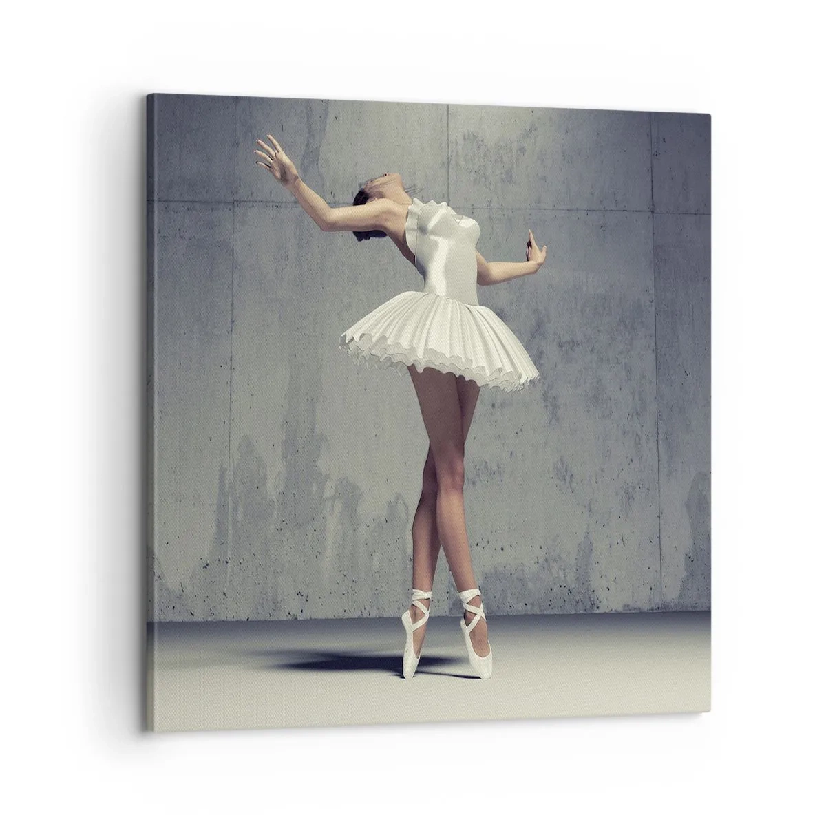 Quadro em tela - Leve como um pássaro - 60x60 cm