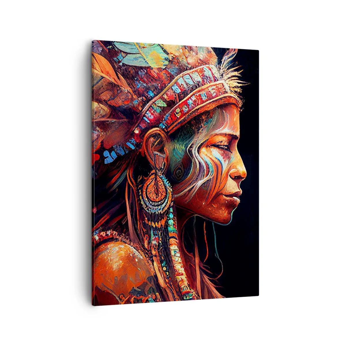 Quadro em tela - Ritual mágico - 50x70 cm