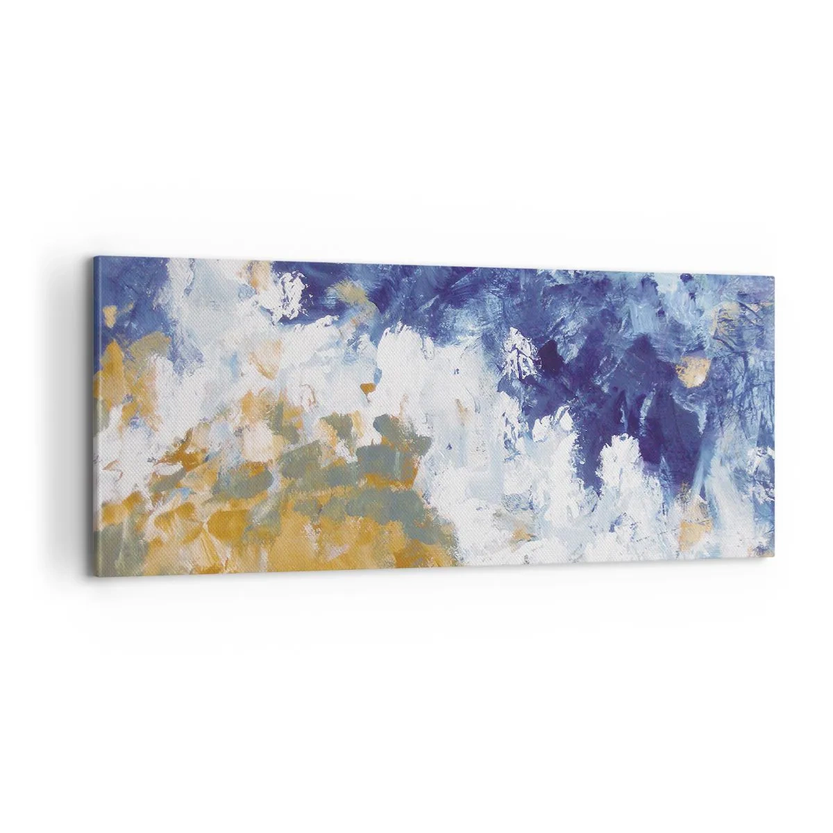 Quadro em tela - Dança dos elementos - 100x40 cm