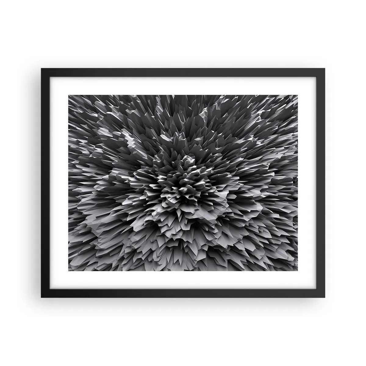 Pôster com moldura preta - Não pode ficar mais difícil do que isso - 50x40 cm