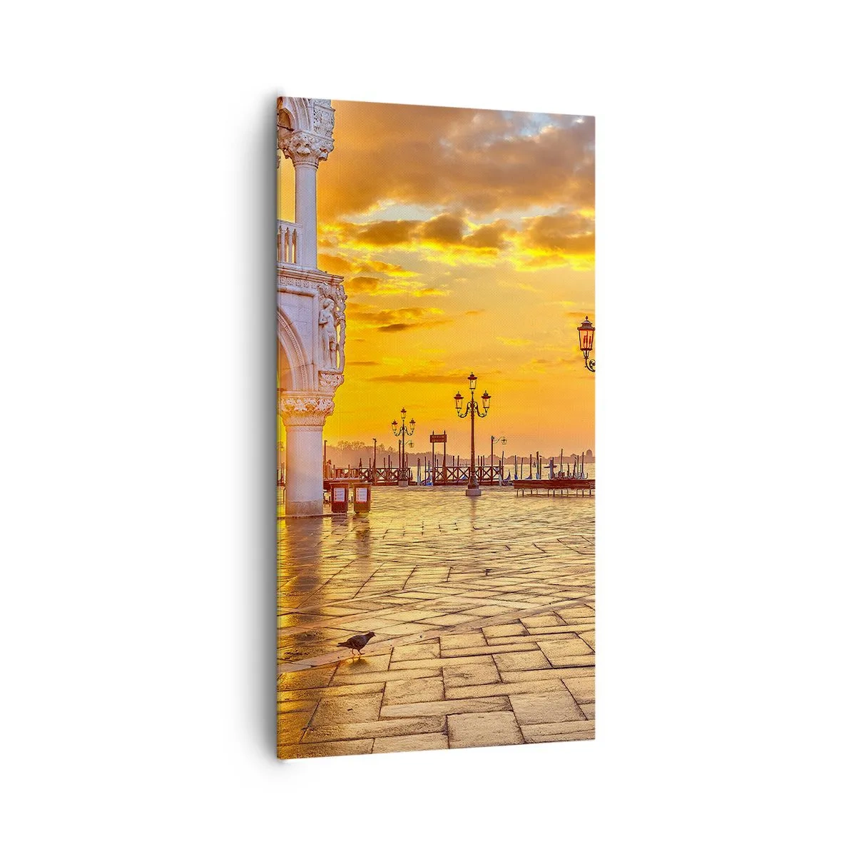 Quadro em tela - Onde está todo mundo? - 65x120 cm