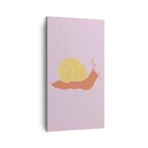 Quadro em tela - Não há pressa - 45x80 cm