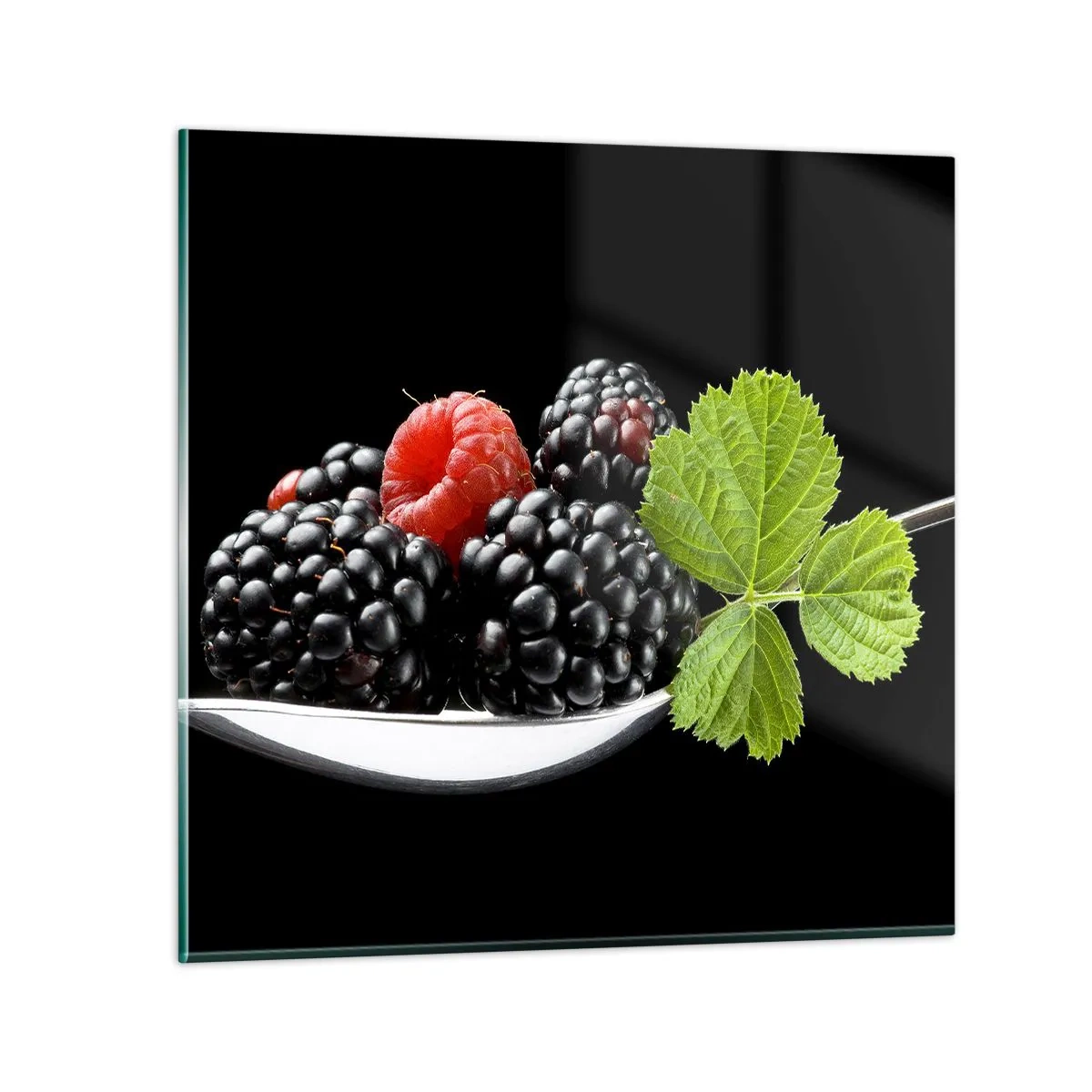 Quadro em vidro - Sabor do frescor - 30x30 cm
