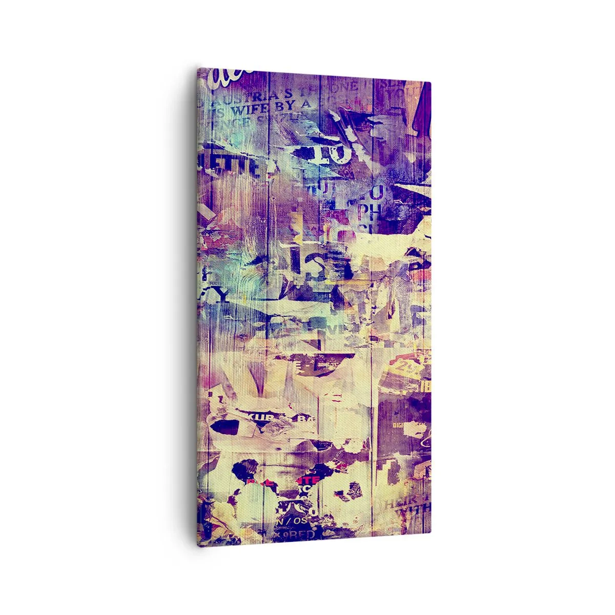 Quadro em tela - E isso é tudo o que resta - 55x100 cm