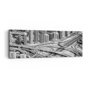 Quadro em tela - Dubai – uma cidade impossível - 90x30 cm