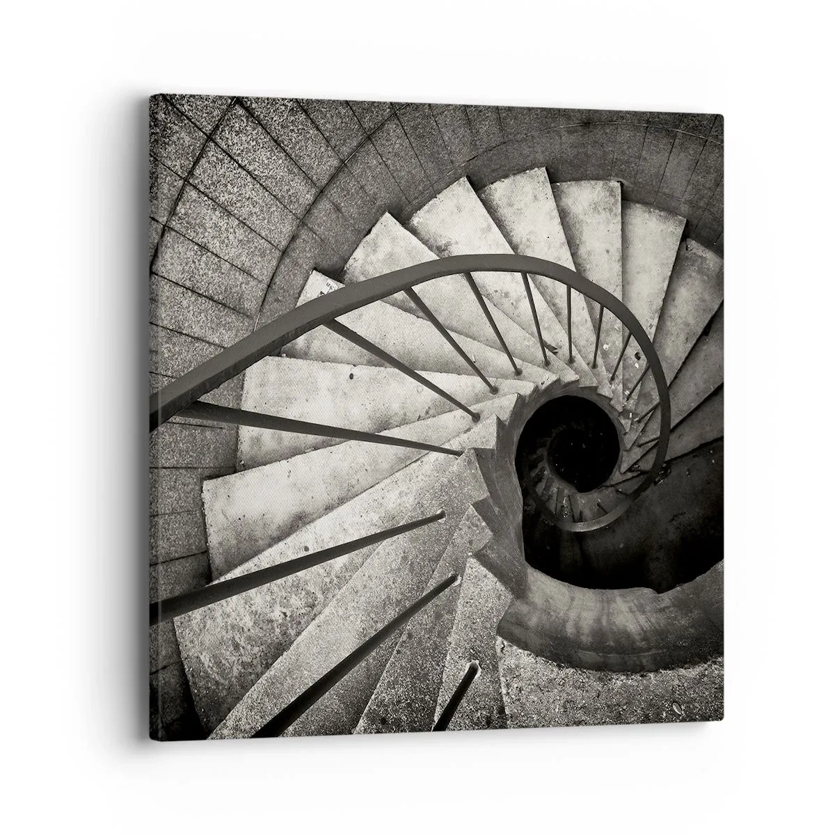 Quadro em tela - Suba as escadas, desça as escadas - 40x40 cm