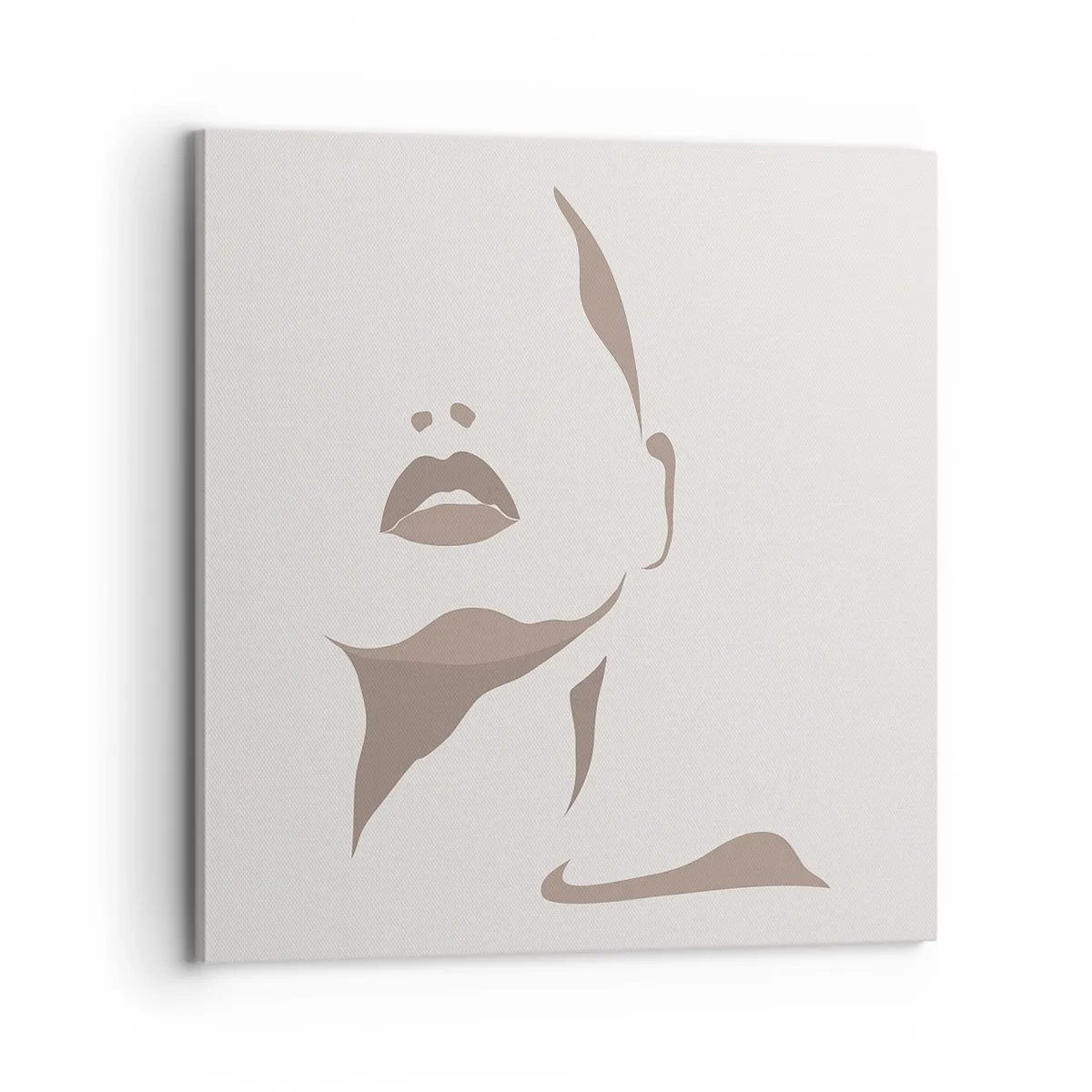 Quadro em tela - Feito de luz e sombra - 70x70 cm