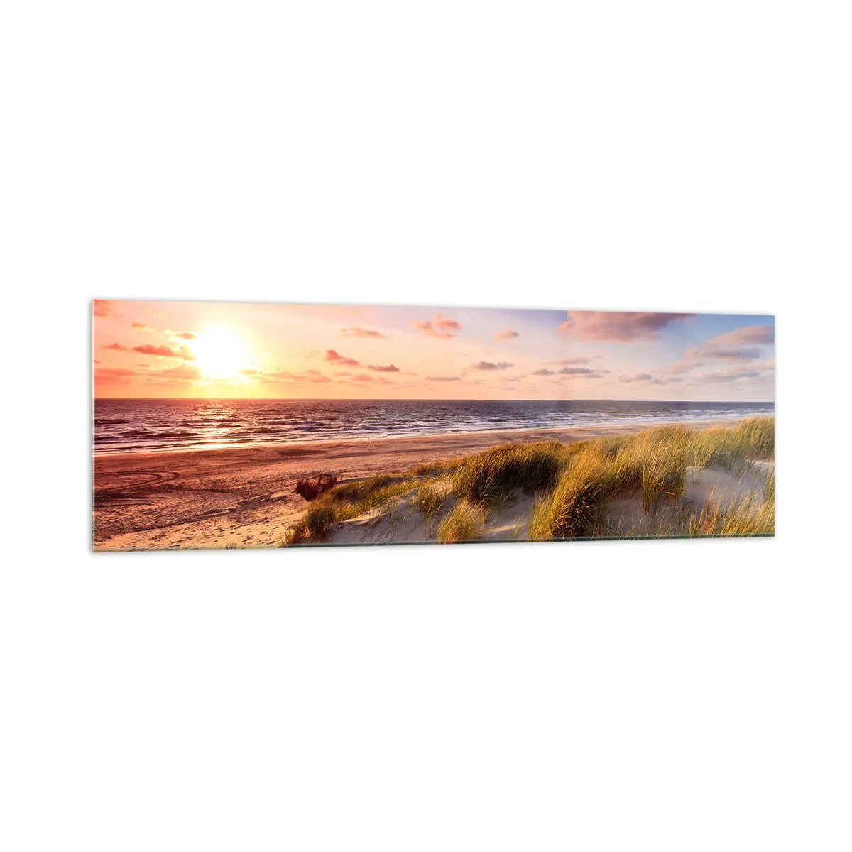 Quadro em vidro - Ar com cheiro de verão - 160x50 cm