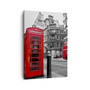 Quadro em tela - O mais vermelho da Europa - 50x70 cm