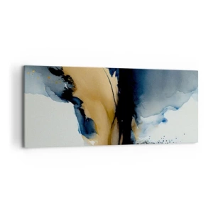 Quadro em tela - Atrás da cortina - 100x40 cm