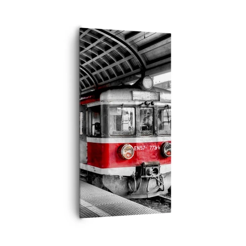 Quadro em tela - Talvez seja a viagem de sua vida? - 65x120 cm