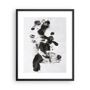 Pôster com moldura preta - Existe um método para a loucura? - 40x50 cm