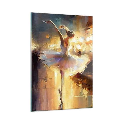 Quadro em vidro - Milagre na rua - 50x70 cm