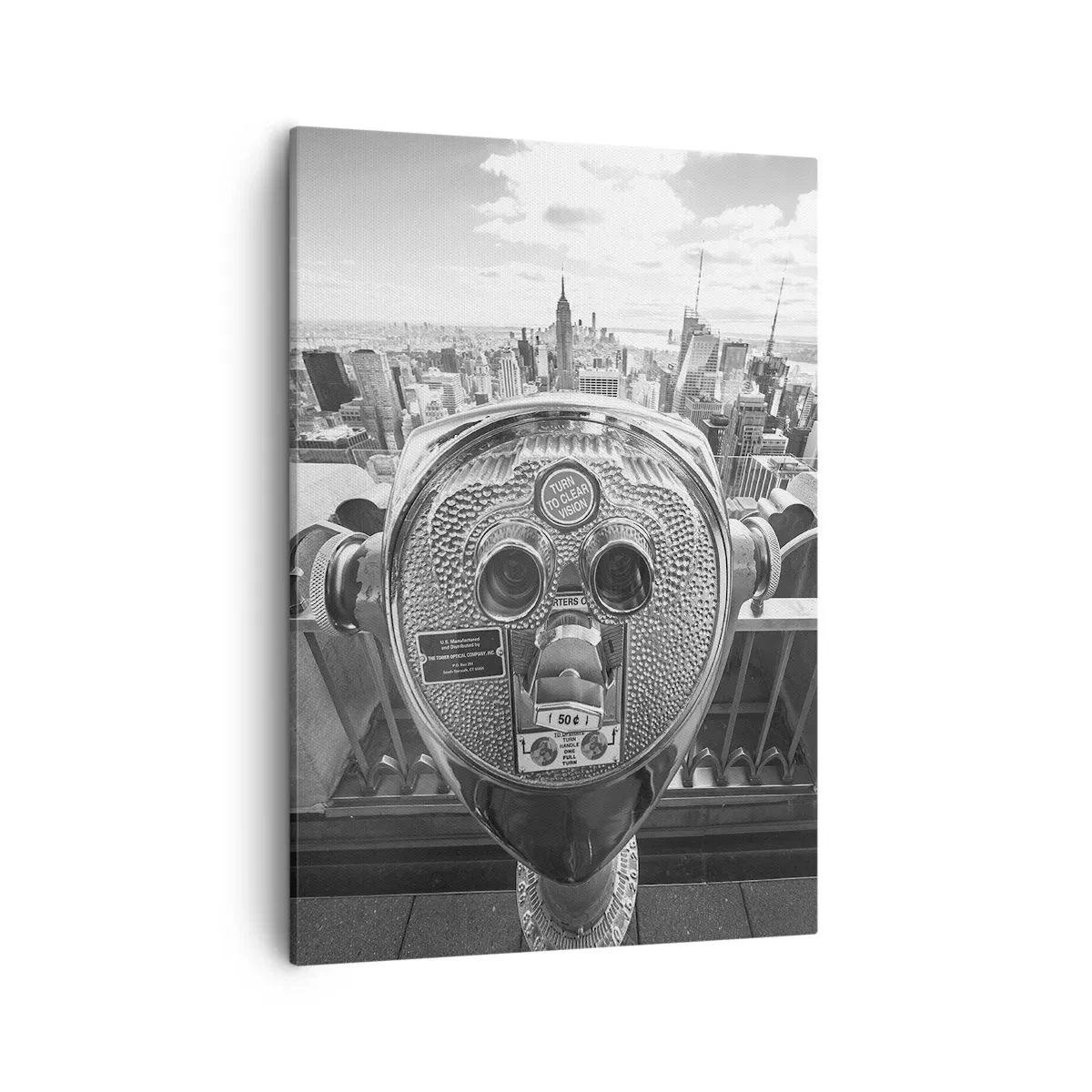 Quadro em tela - A cidade das cidades - 50x70 cm