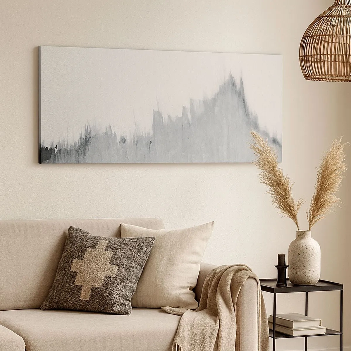 Quadro em tela - Um registo misterioso - 100x40 cm