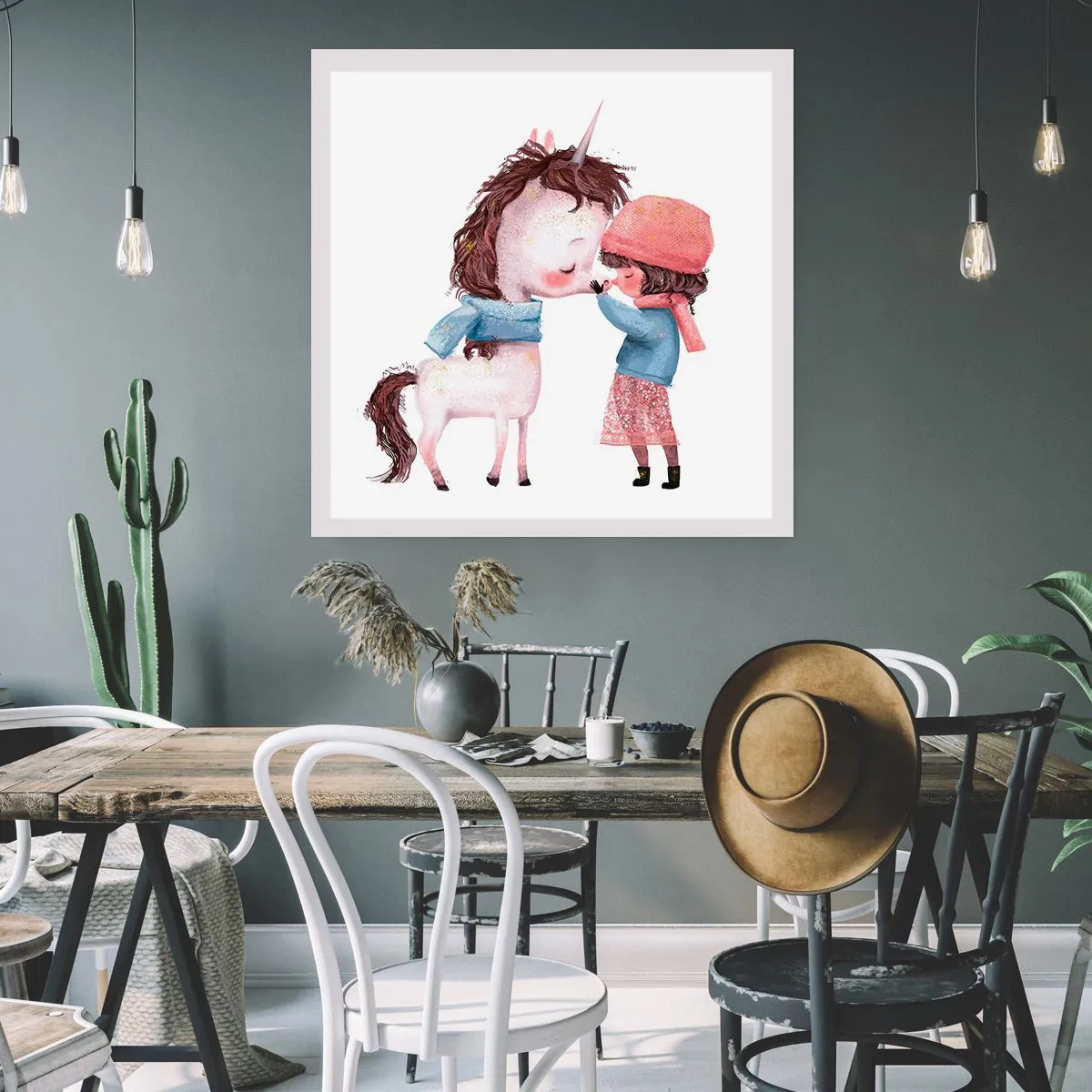 Pôster - Conto do inverno - 40x40 cm