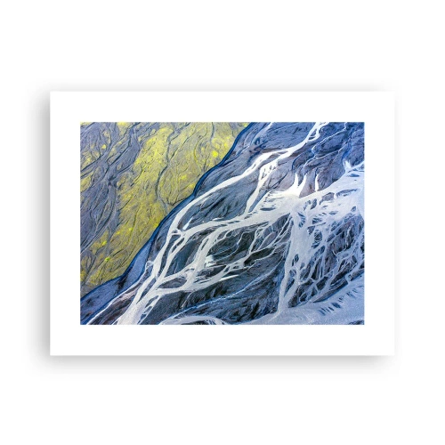 Pôster - Pinturas rupestres da natureza - 40x30 cm