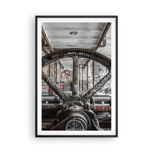 Pôster com moldura preta - A vida secreta da fábrica - 61x91 cm