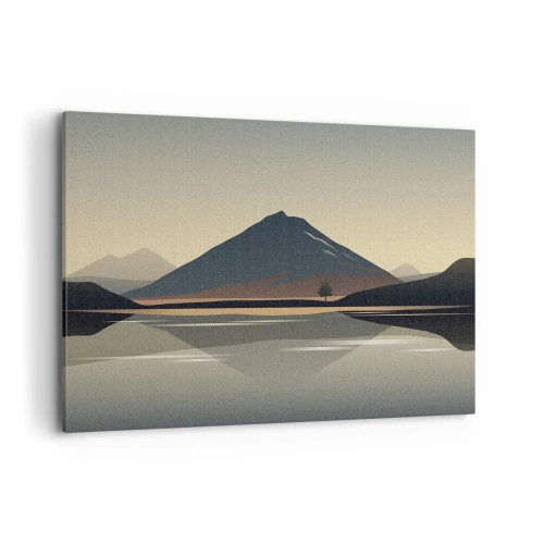 Quadro em tela - Reflexo de espelho - 120x80 cm