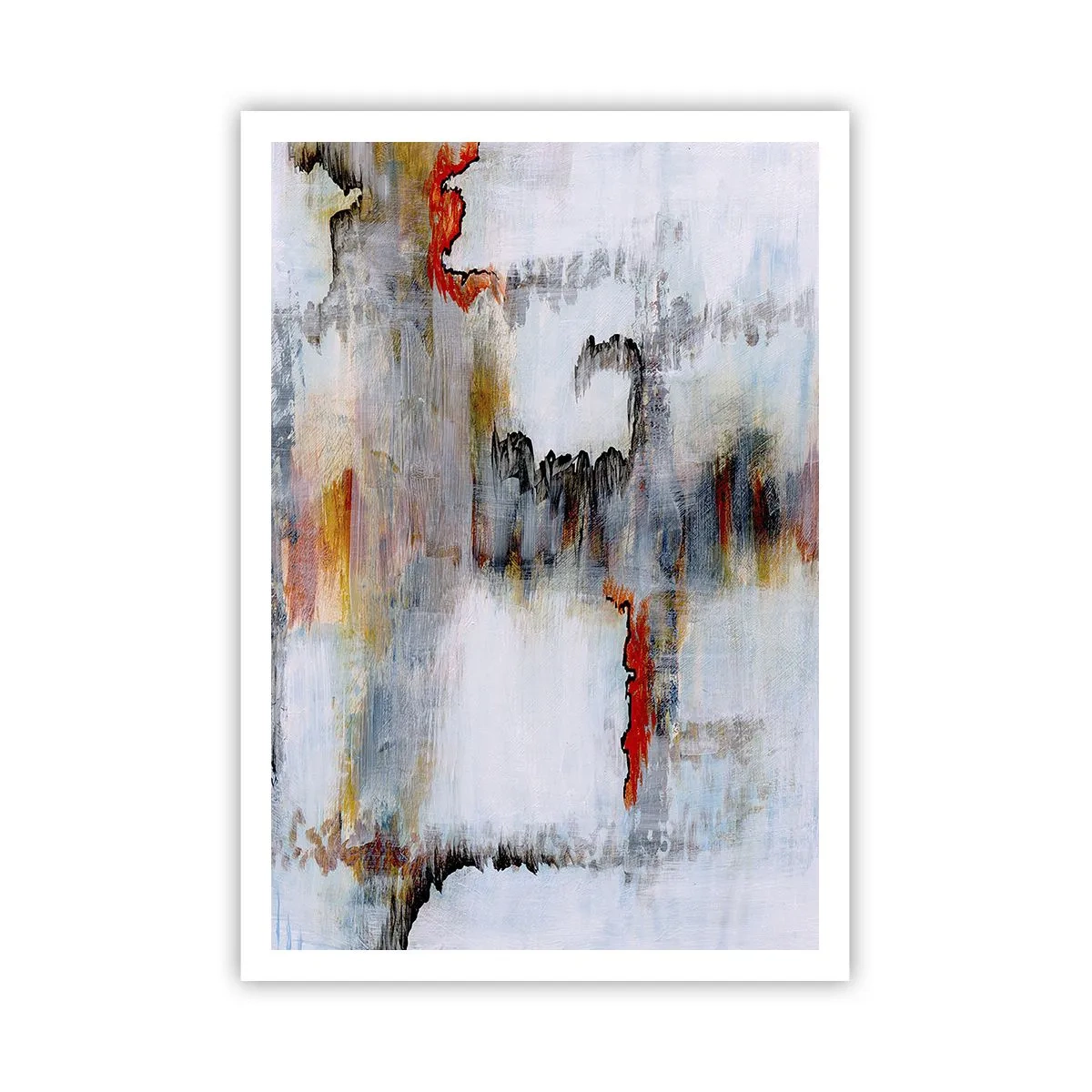 Pôster - Com um palito na água - 70x100 cm