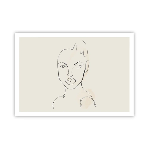 Pôster - Esboço da sensualidade - 100x70 cm