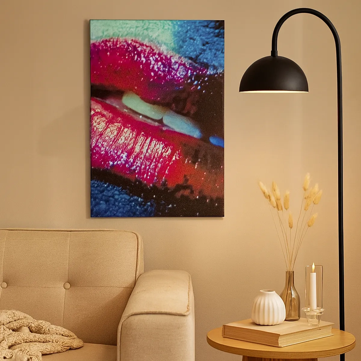 Quadro em tela - Sensual e perturbador - 50x70 cm