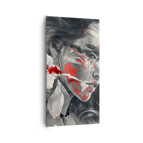 Quadro em tela - Nos fumos do absurdo - 65x120 cm