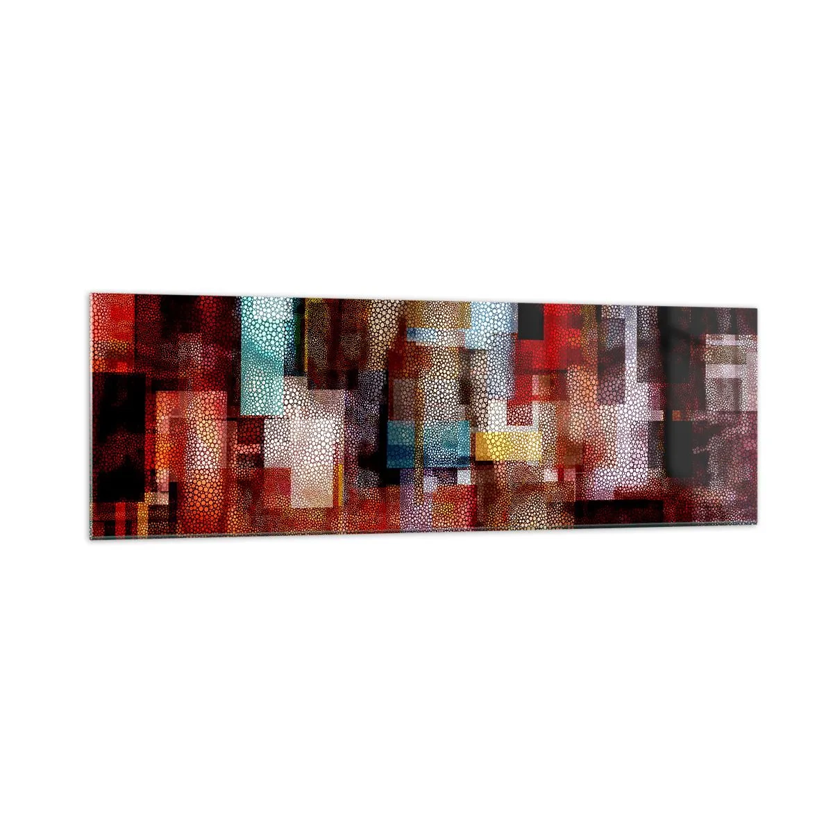 Quadro em vidro - Uma grande confusão - 160x50 cm