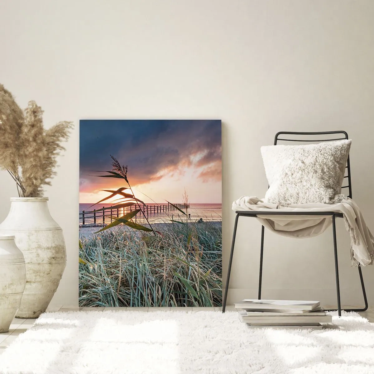 Quadro em vidro - O vento não leva - 70x100 cm