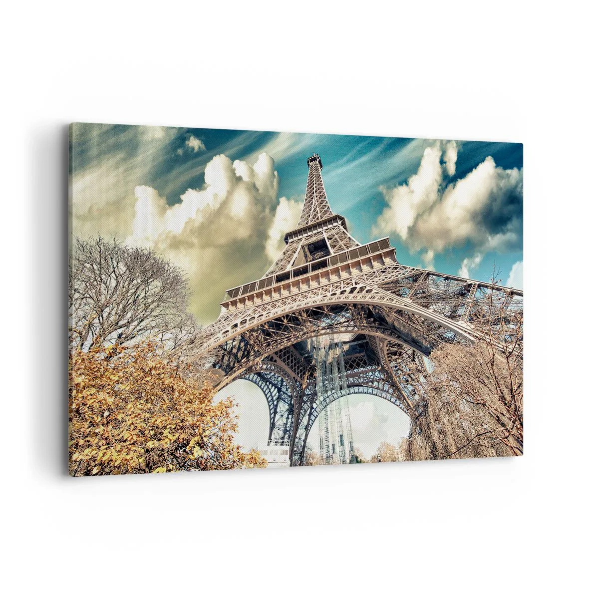 Quadro em tela - E no outono em Paris... - 120x80 cm