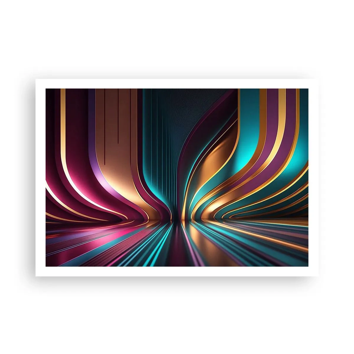 Pôster - Arquitetura de luz - 100x70 cm