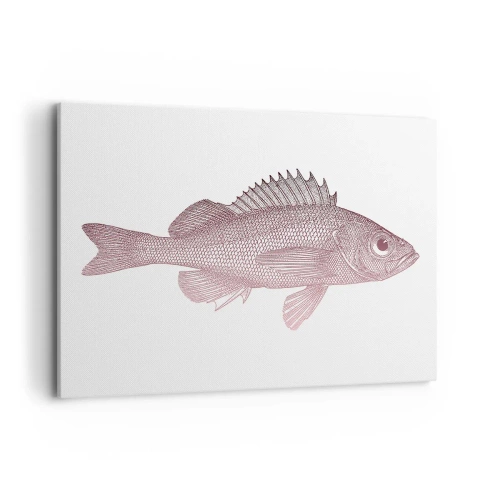 Quadro em tela - Peixe de olhos grandes - 100x70 cm