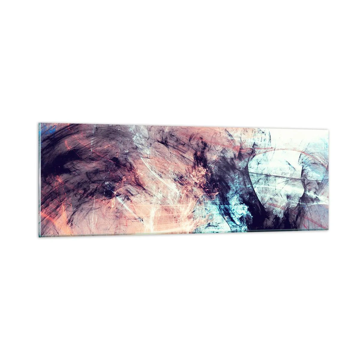 Quadro em vidro - Sinta o vento - 90x30 cm