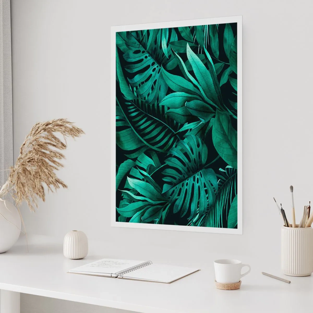 Pôster - A profundidade da vegetação tropical - 61x91 cm