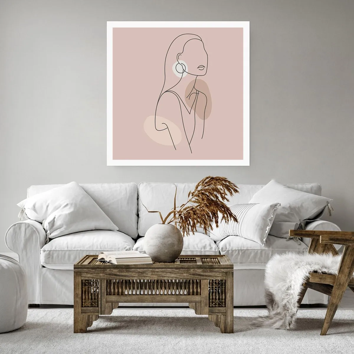 Pôster - Um ícone da feminilidade - 50x50 cm