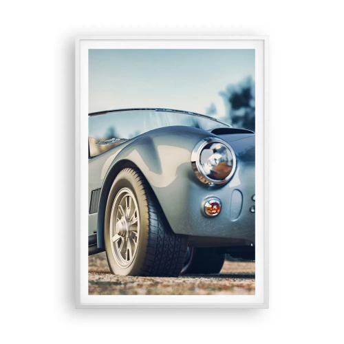 Pôster em moldura branca - Porque o estilo conta - 70x100 cm