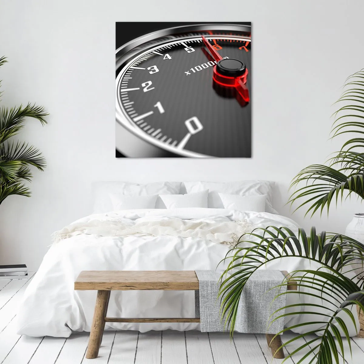 Quadro em tela - Aceleração máxima - 50x50 cm