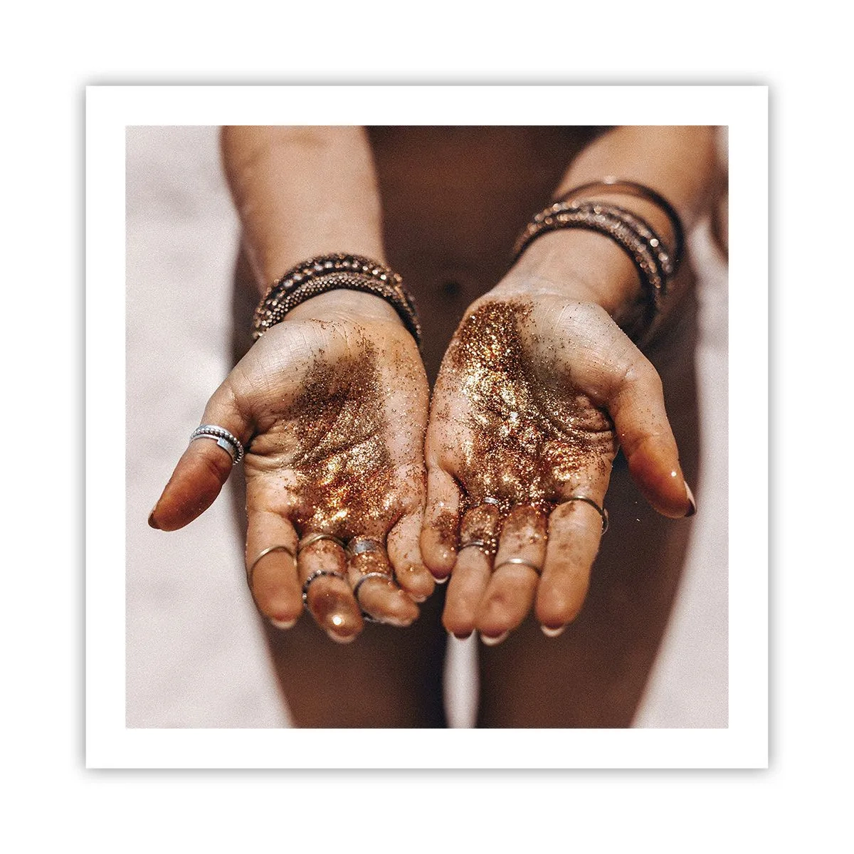 Pôster - Um presente para si - 60x60 cm