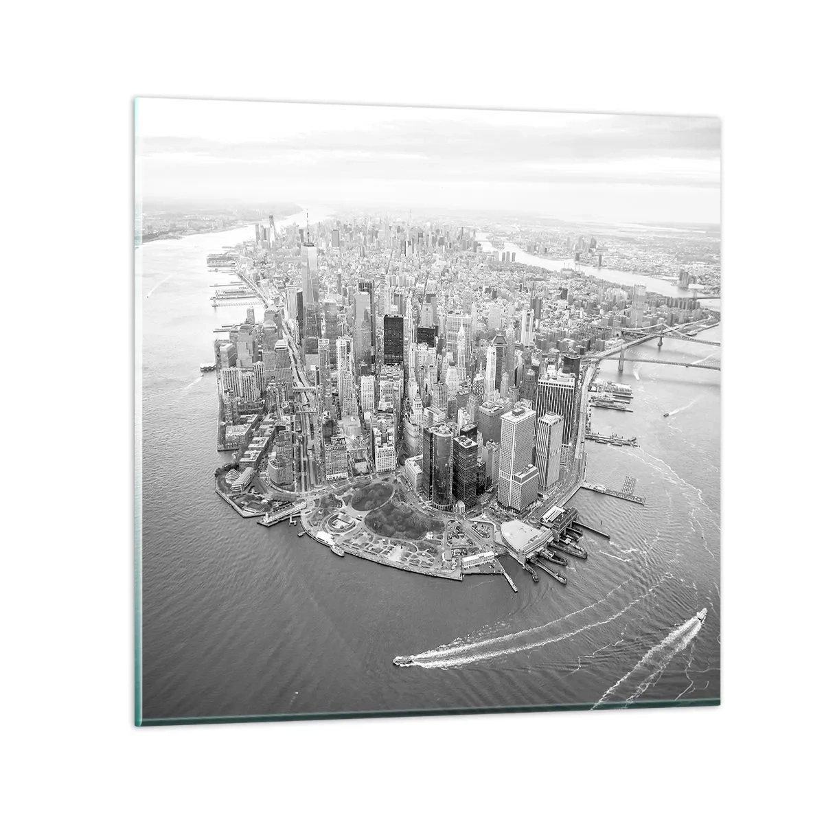 Quadro em vidro - Como não amar? - 50x50 cm