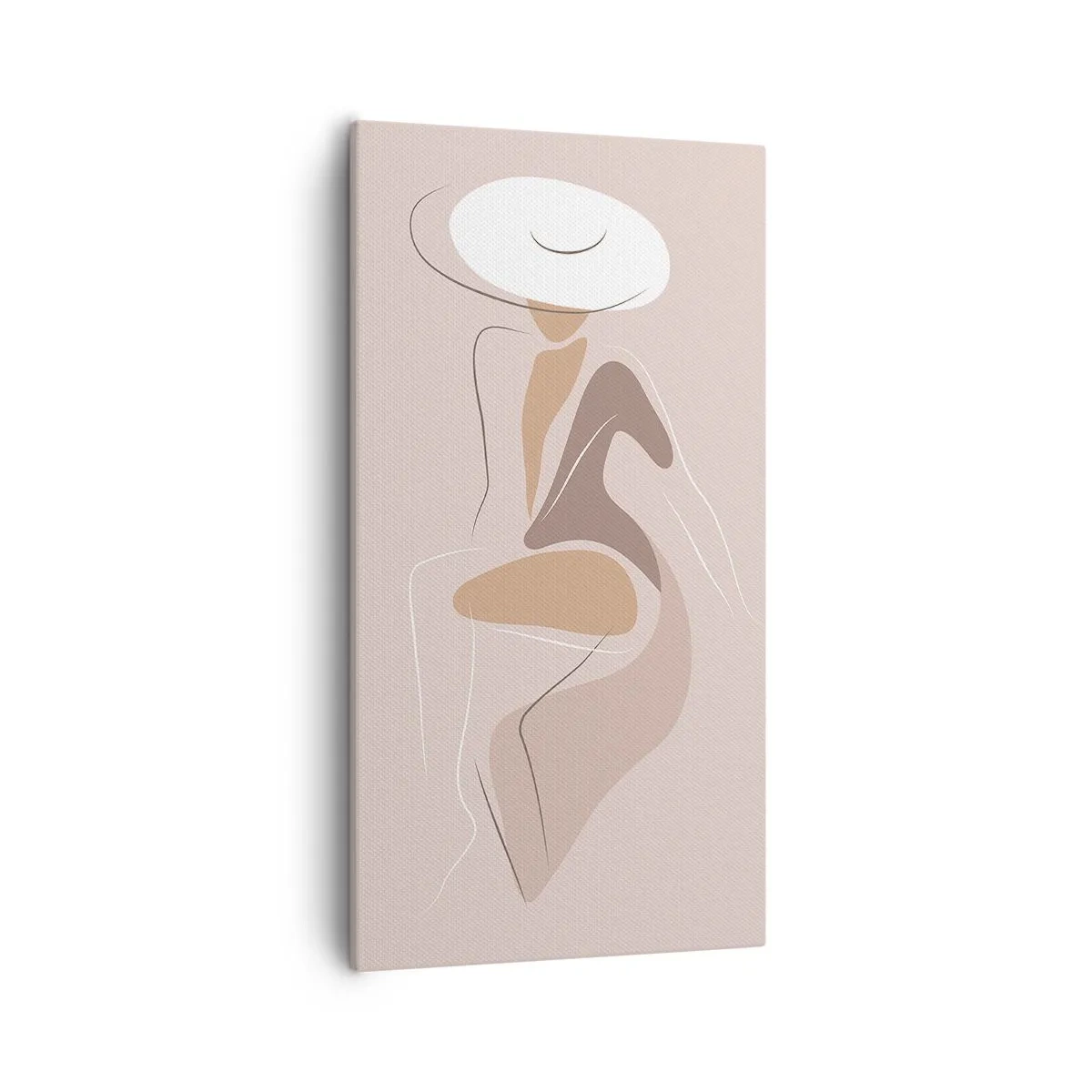 Quadro em tela - Ser uma dama - 55x100 cm