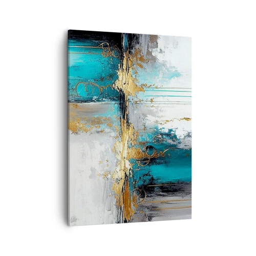 Quadro em tela - Tudo flui - 50x70 cm