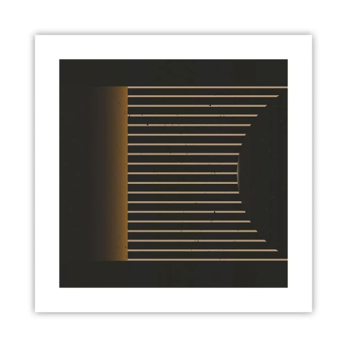 Pôster - Explorar a escuridão - 40x40 cm