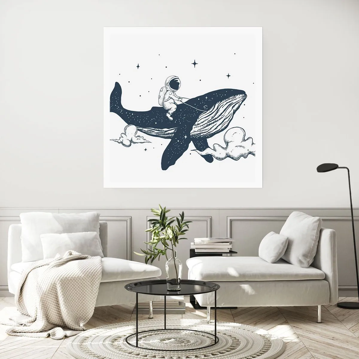 Pôster - Aventura espacial - 60x60 cm
