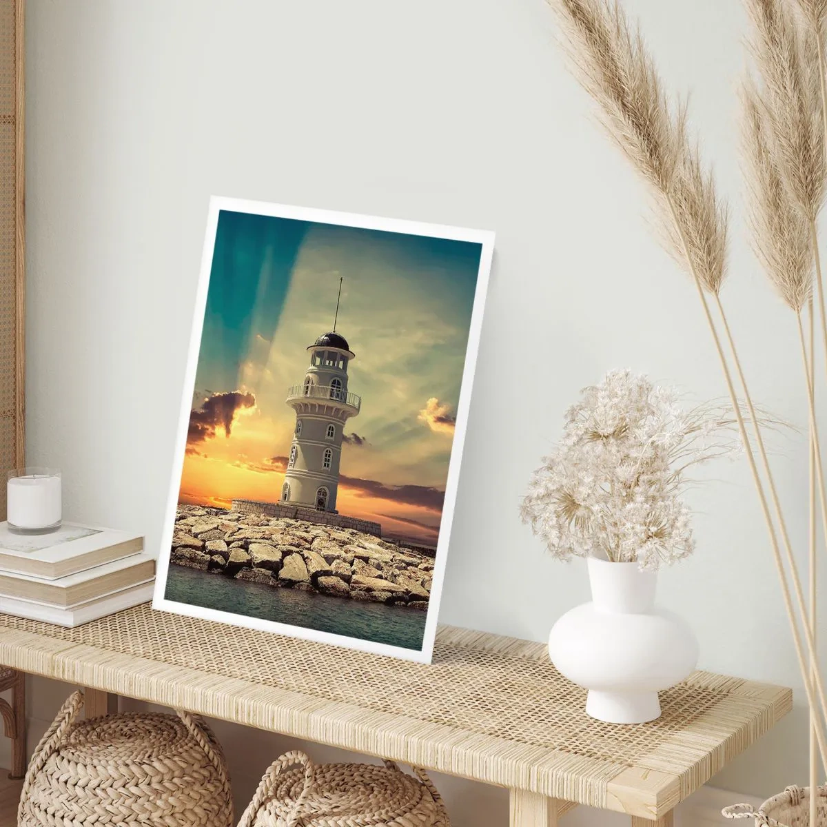 Pôster - Luz - Bondade - Beleza - 30x40 cm