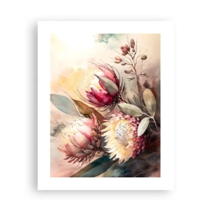 Pôster - De perfil e de frente - 40x50 cm