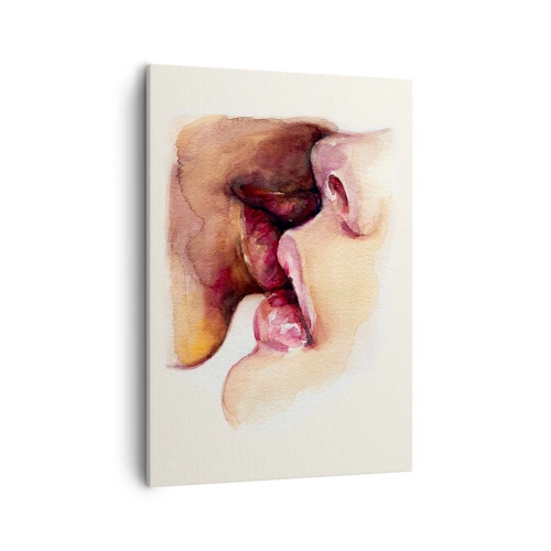 Quadro em tela - Como a noite e o dia, a terra e o céu - 50x70 cm